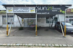 SUN21 Carport mit Anbau-Modul