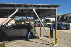 SUN21 Carport mit Anbau-Modul