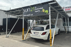 SUN21 Carport mit Anbau-Modul